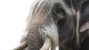 Majestic Elderly Elephant Vinyl Car Decal Sticker – Waterproof & UV-Resistant 2.72"