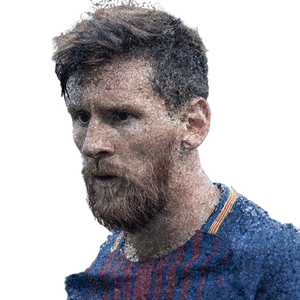 Lionel Messi V6 Vinyl Car Decal Sticker – Waterproof & UV-Resistant 3.4133333333333336"