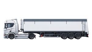 Truck Driver Cabin Vinyl Car Decal Sticker – Waterproof & UV-Resistant 2.72"