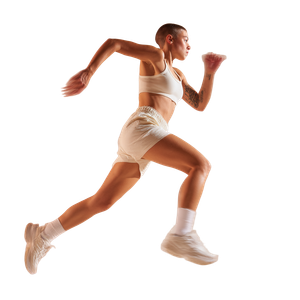 Sprinting Woman Motion Vinyl Car Decal Sticker – Waterproof & UV-Resistant 6.826666666666667"