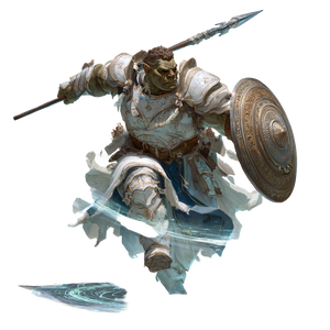 Half-Orc Cleric V3 Vinyl Car Decal Sticker – Waterproof & UV-Resistant 3.4133333333333336"