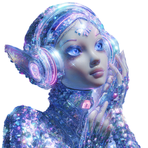 Futuristic Alien Pilot V2 Vinyl Car Decal Sticker – Waterproof & UV-Resistant 3.4133333333333336"
