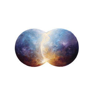 Blending Light Orbs Vinyl Car Decal Sticker – Waterproof & UV-Resistant 3.4133333333333336"