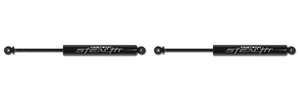 2x Fabtech Motorsports Nitrogen Gas Charged Mono Tube Shock Absorber | Stealth Series Stunning Black Design | Ideal for Oversized Tires