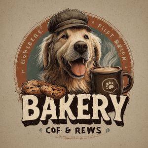 Barkery And Brews Logo Vinyl Car Decal Sticker – Waterproof & UV-Resistant 3.4133333333333336"