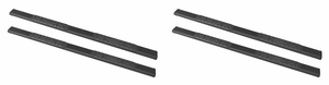 2x Epic Black Aluminum Running Board | 4-1/2 Inch Width | Rust-Free & Stylish | Easy Install