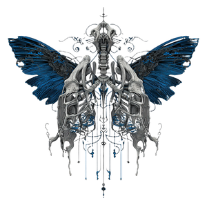 Melting Anatomical Fusion Vinyl Car Decal Sticker – Waterproof & UV-Resistant 6.826666666666667"