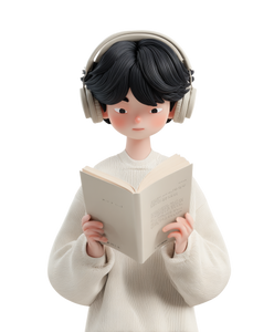 Korean Book Lover Vinyl Car Decal Sticker – Waterproof & UV-Resistant 8.0"