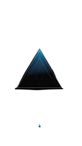 Cosmic Pyramid Logo Vinyl Car Decal Sticker – Waterproof & UV-Resistant 9.706666666666667"