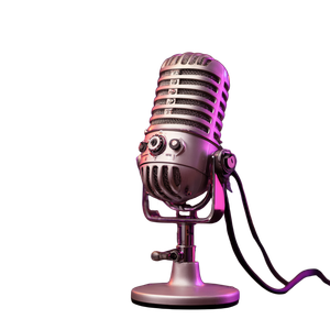 Desktop Microphone Vinyl Car Decal Sticker – Waterproof & UV-Resistant 3.4133333333333336"