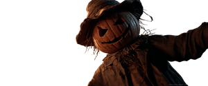 Pumpkin-Head Scarecrow Vinyl Car Decal Sticker – Waterproof & UV-Resistant 4.693333333333333"