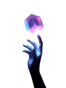 Glowing Cube Catch Vinyl Car Decal Sticker – Waterproof & UV-Resistant 8.213333333333333"