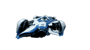 Futuristic Racing Car V4 Vinyl Car Decal Sticker – Waterproof & UV-Resistant 2.72"