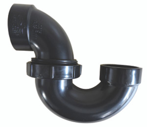 Durable ABS 1-1/2 Inch Drain Trap | Ideal for Camper and RV Drains | Valterra Durable ABS 1-1/2 Inch Drain Trap | Ideal for Camper and RV Drains | Valterra