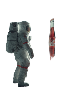 Astronaut And Machine Vinyl Car Decal Sticker – Waterproof & UV-Resistant 4.4