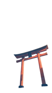 Torii Gate Rooftop Vinyl Car Decal Sticker – Waterproof & UV-Resistant 4.8533333333333335"