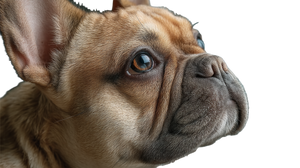 Focused French Bulldog Vinyl Car Decal Sticker – Waterproof & UV-Resistant 2.72"