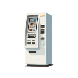 Self-Service Kiosk Vinyl Car Decal Sticker – Waterproof & UV-Resistant 3.4133333333333336"