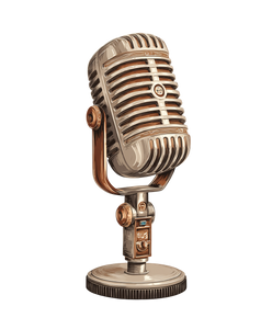 Studio Microphone Icon Vinyl Car Decal Sticker – Waterproof & UV-Resistant 8.0"