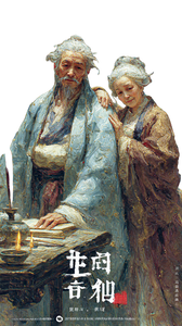 Elderly Couple Portrait V4 Vinyl Car Decal Sticker – Waterproof & UV-Resistant 9.706666666666667"