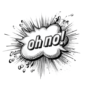 Speech Bubble V3 Vinyl Car Decal Sticker – Waterproof & UV-Resistant 3.4133333333333336"