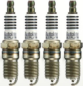 4x Autolite Double Platinum Spark Plug | Platinum-To-Platinum Firing | 30% More Durable