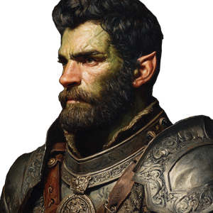 Half-Orc Paladin V17 Vinyl Car Decal Sticker – Waterproof & UV-Resistant 3.4133333333333336"