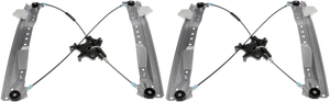 2x Improved Window Regulator | Compatible with Chrysler & Dodge 2008-2020 | OE Solutions | Anti-Pinch Technology