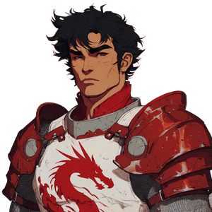 Anime Warrior Portrait V11 Vinyl Car Decal Sticker – Waterproof & UV-Resistant 6.826666666666667"