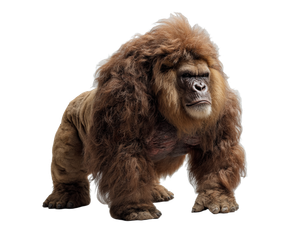 Lion-Gorilla Hybrid Vinyl Car Decal Sticker – Waterproof & UV-Resistant 3.253333333333333