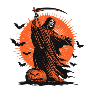 Grim Reaper Print V2 Vinyl Car Decal Sticker – Waterproof & UV-Resistant 3.4133333333333336"