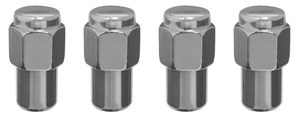 4x Extra Long Acorn 8 Lug Wheel Installation Kit | Chrome Finish, 60 Degree Conical, 32 Lug Nuts