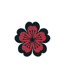 Cherry Blossom Logo Vinyl Car Decal Sticker – Waterproof & UV-Resistant 8.0"