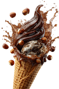 Chocolate Ice Cream V17 Vinyl Car Decal Sticker – Waterproof & UV-Resistant 8.96"