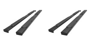 2x Upgrade Your Toyota Tundra | Westin R5 Series Nerf Bar | 5" Oval Straight | Black Steel | Rocker Panel Mount 2x Upgrade Your Toyota Tundra | Westin R5 Series Nerf Bar | 5" Oval Straight | Black Steel | Rocker Panel Mount