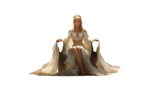 Goddess Hera Seated V2 Vinyl Car Decal Sticker – Waterproof & UV-Resistant 5.4