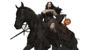 Headless Horsewoman Charging Vinyl Car Decal Sticker – Waterproof & UV-Resistant 5.4