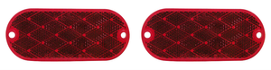 2x Enhance Visibility & Safety | Red Lens Reflector by Peterson Mfg. | Quick Mount | Made in USA 2x Enhance Visibility & Safety | Red Lens Reflector by Peterson Mfg. | Quick Mount | Made in USA