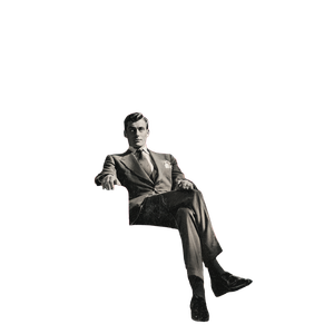 Legendary Man On Throne Vinyl Car Decal Sticker – Waterproof & UV-Resistant 3.4133333333333336"