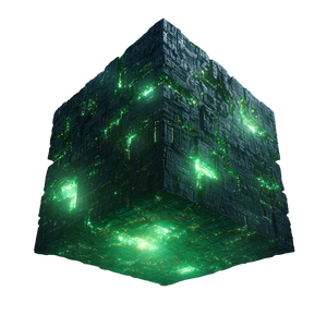 Borg Cube Glowing Vinyl Car Decal Sticker – Waterproof & UV-Resistant 6.826666666666667"