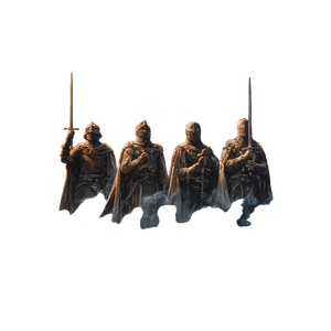 Dark Fantasy Knights V9 Vinyl Car Decal Sticker – Waterproof & UV-Resistant 6.826666666666667"
