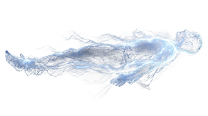 Ethereal Astral Body Vinyl Car Decal Sticker – Waterproof & UV-Resistant 2.72"