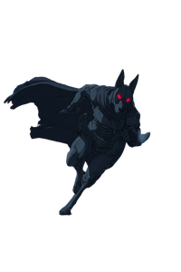 Armored Canine Evasion Vinyl Car Decal Sticker – Waterproof & UV-Resistant 4.4