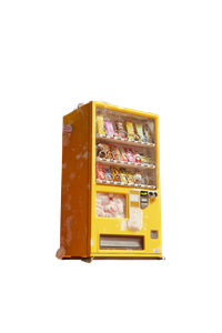 Falling Vending Machine Vinyl Car Decal Sticker – Waterproof & UV-Resistant 8.96"