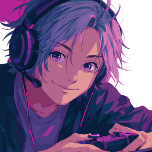 Anime Boy Gaming Vinyl Car Decal Sticker – Waterproof & UV-Resistant 3.4133333333333336"