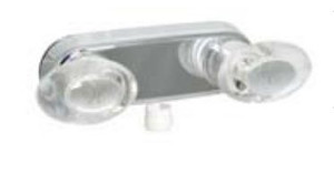 Upgrade Your Shower with Catalina 2-Valve Control | White Plastic Body | 1/4 Turn Washerless Valve