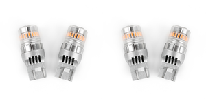 2x Tiny Monster Eco Series LED Turn Signal Bulbs | High Power Amber | 600 Lumens | 9-18V | Set of 2 2x Tiny Monster Eco Series LED Turn Signal Bulbs | High Power Amber | 600 Lumens | 9-18V | Set of 2