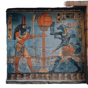 Ra Dunks Anubis Vinyl Car Decal Sticker – Waterproof & UV-Resistant 3.4133333333333336"