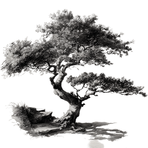 Golden Hour Tree V2 Vinyl Car Decal Sticker – Waterproof & UV-Resistant 3.4133333333333336"