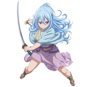 Shion Combat Pose Vinyl Car Decal Sticker – Waterproof & UV-Resistant 6.826666666666667"